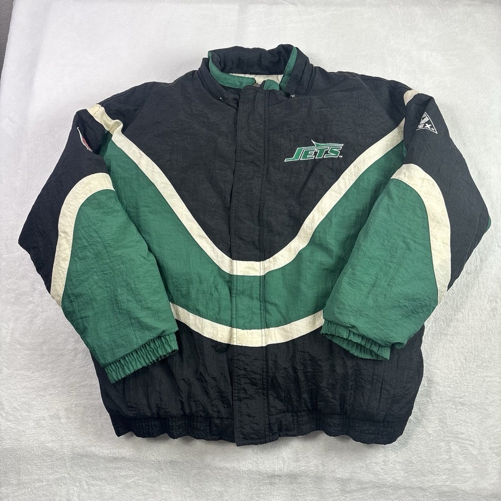 VTG Pro Line Apex One New York Jets Full Zip Jacket Men's Large